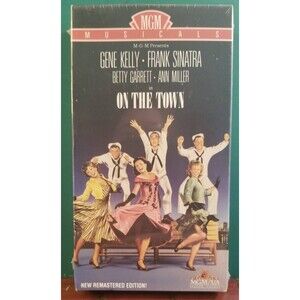 1992 On the Town MGM Musical Sealed VHS Tape Featuring Gene Kelly, Frank Sinatra